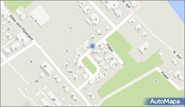 Sopot, Plac Rybaków, 10, mapa Sopotu