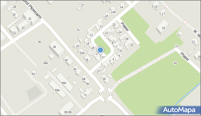 Sopot, Plac Rybaków, 18, mapa Sopotu