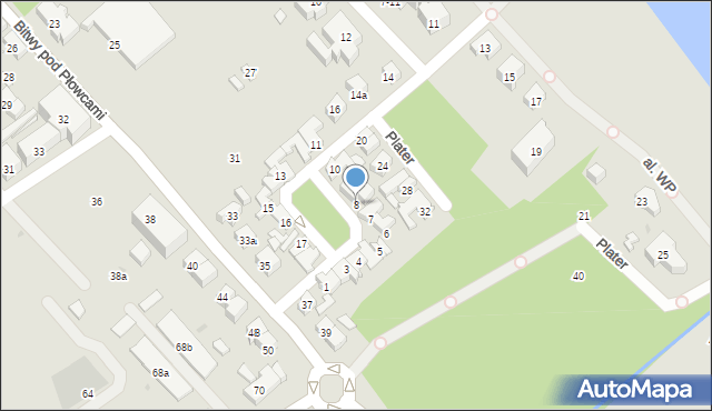 Sopot, Plac Rybaków, 8, mapa Sopotu