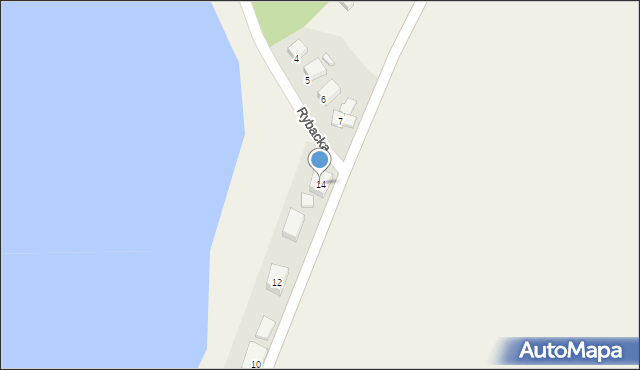 Sorkwity, Plażowa, 14, mapa Sorkwity