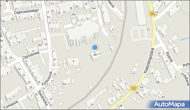 Strzegom, Plac Jana Pawła II, 8A, mapa Strzegom