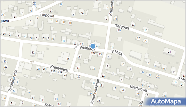 Strzegowo, Plac Wolności, 15A, mapa Strzegowo