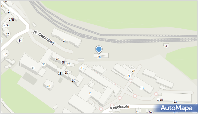 Świebodzice, Plac Dworcowy, 2h, mapa Świebodzice