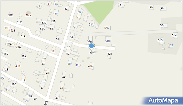 Świerklany, Plebiscytowa, 52A, mapa Świerklany