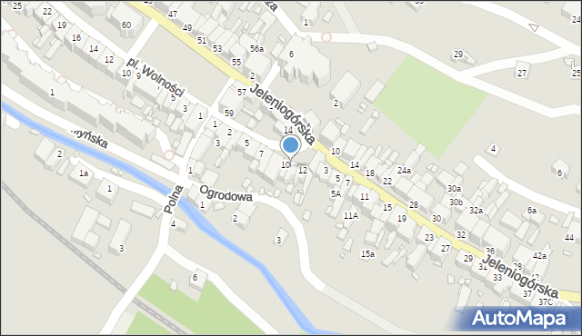 Świerzawa, Plac Bolesława Piasta, 11, mapa Świerzawa