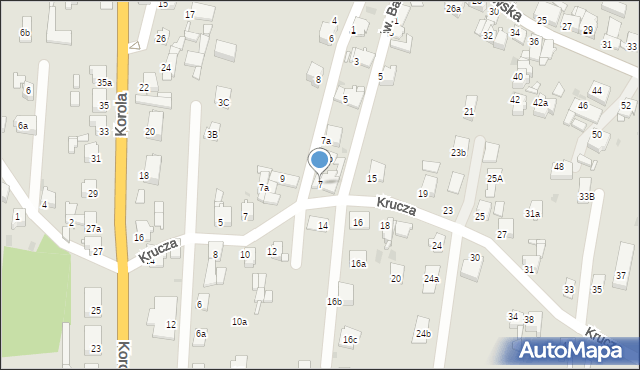 Tarnowskie Góry, Plater Emilii, 7, mapa Tarnowskie Góry