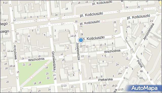 Tomaszów Mazowiecki, Plac Kościuszki Tadeusza, gen., 13, mapa Tomaszów Mazowiecki