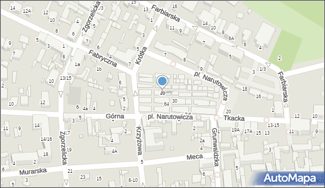 Tomaszów Mazowiecki, Plac Narutowicza Gabriela, 49, mapa Tomaszów Mazowiecki