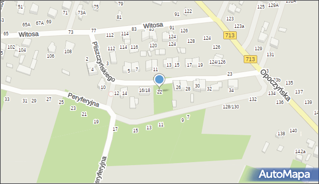 Tomaszów Mazowiecki, Pliszczyńskiego Piotra, 22, mapa Tomaszów Mazowiecki