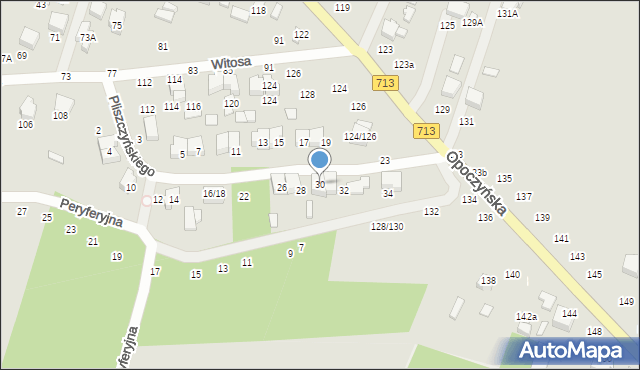 Tomaszów Mazowiecki, Pliszczyńskiego Piotra, 30, mapa Tomaszów Mazowiecki