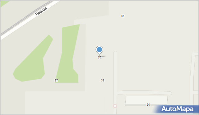 Toruń, Płaska, 35, mapa Torunia