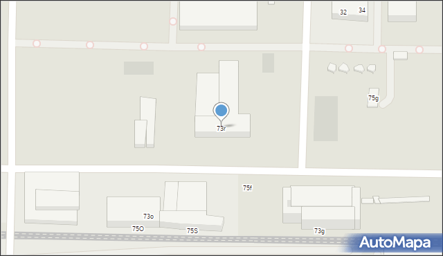 Toruń, Płaska, 73r, mapa Torunia