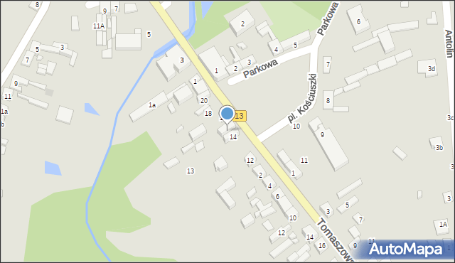 Ujazd, Plac Kościuszki Tadeusza, gen., 15, mapa Ujazd