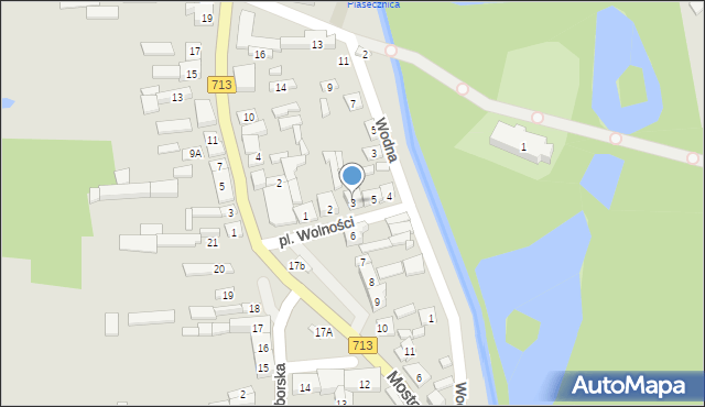 Ujazd, Plac Wolności, 3, mapa Ujazd