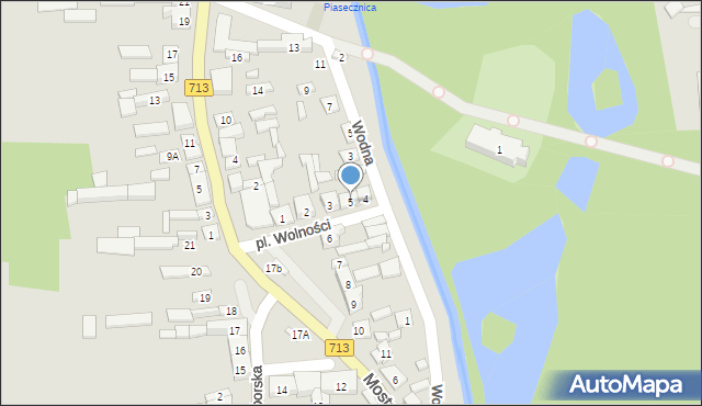 Ujazd, Plac Wolności, 5, mapa Ujazd