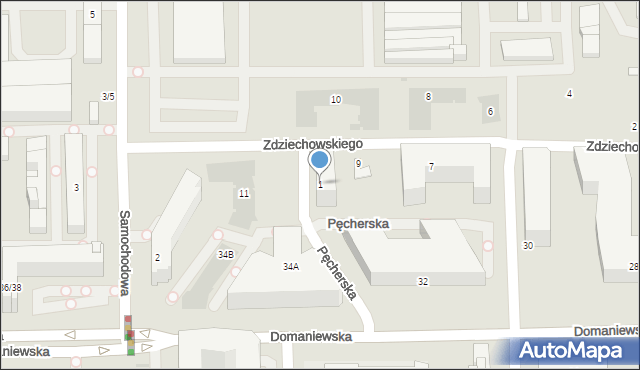 Warszawa, Plac Gugulskiego Ireneusza, 1, mapa Warszawy
