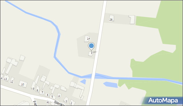 Wąsosz, Plac Rzędziana, 1, mapa Wąsosz