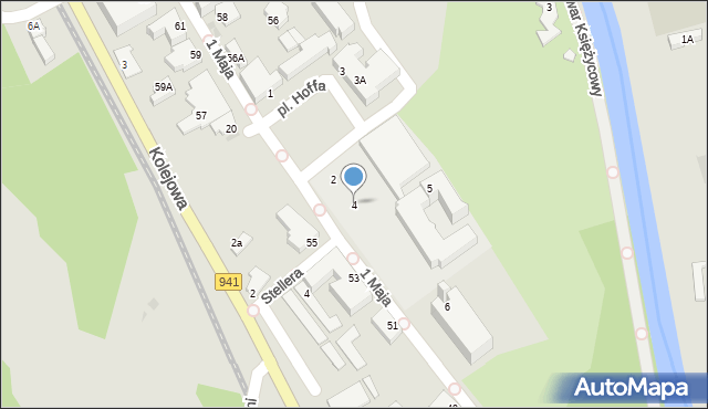 Wisła, Plac Hoffa Bogumiła, 4, mapa Wisła
