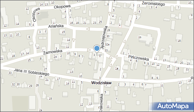 Wodzisław, Plac Wolności, 2, mapa Wodzisław