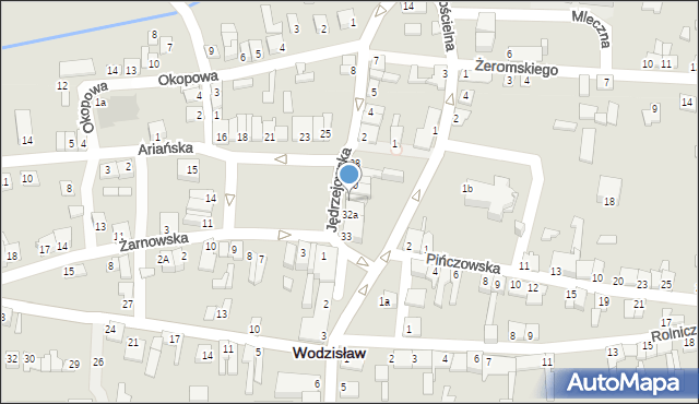 Wodzisław, Plac Wolności, 32, mapa Wodzisław
