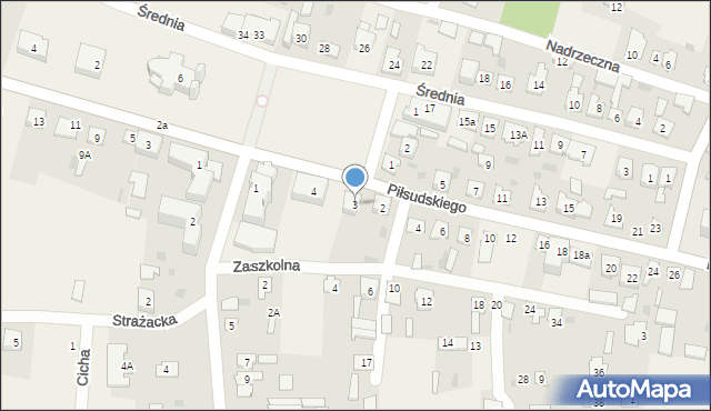 Wohyń, Plac 9 Września, 3, mapa Wohyń