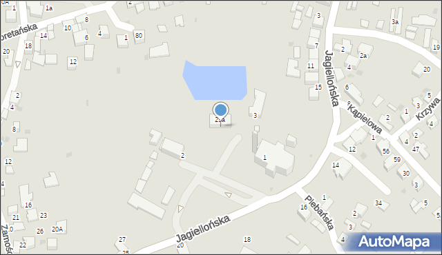 Wojnicz, Plac Pola Archidiakonów Wojnickich, 4, mapa Wojnicz