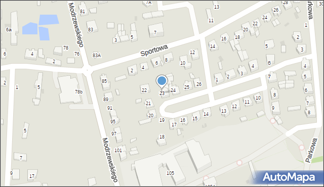 Wolbórz, Plac Siniarskiego, dr., 23, mapa Wolbórz