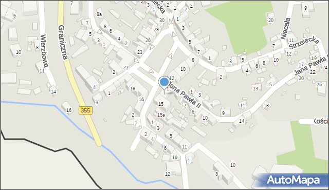 Zawidów, Plac Zwycięstwa, 14, mapa Zawidów