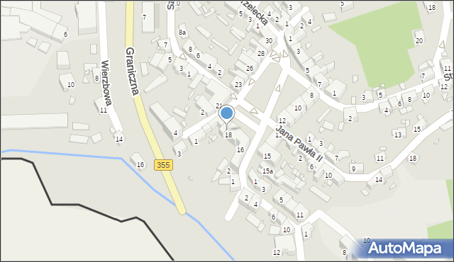 Zawidów, Plac Zwycięstwa, 19, mapa Zawidów