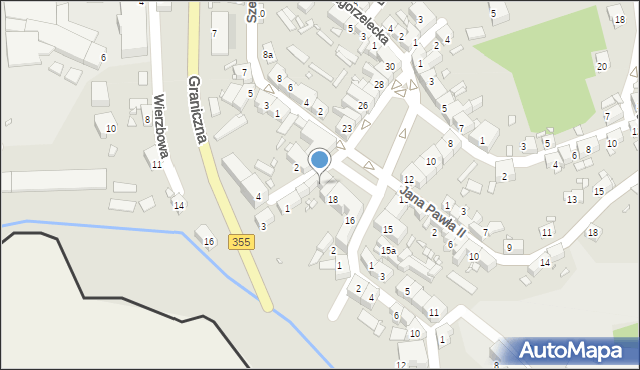 Zawidów, Plac Zwycięstwa, 20, mapa Zawidów