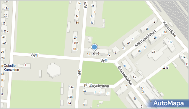 Zduńska Wola, Plac Zwycięstwa, 2c, mapa Zduńska Wola