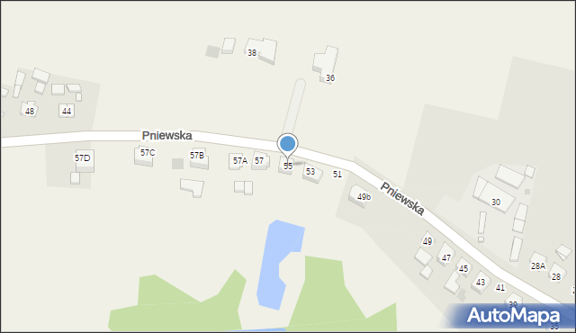 Dobrojewo, Pniewska, 55, mapa Dobrojewo