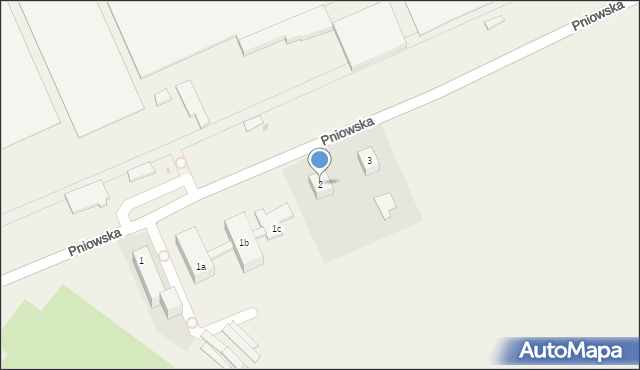 Paczyna, Pniowska, 2, mapa Paczyna