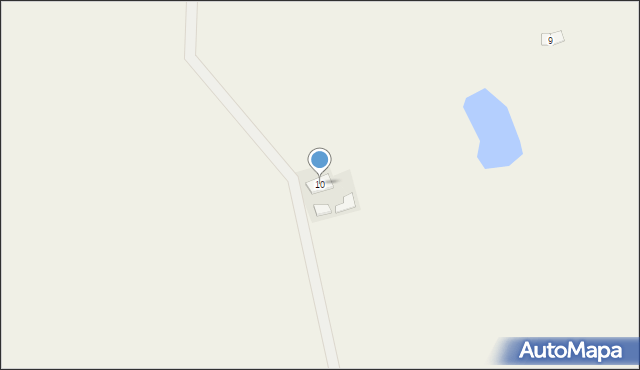 Pniewite, Pniewite, 10, mapa Pniewite