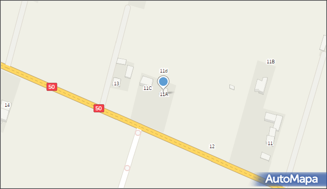 Pniewy, Pniewy, 11A, mapa Pniewy