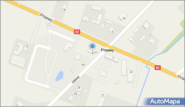 Pniewy, Pniewy, 4, mapa Pniewy