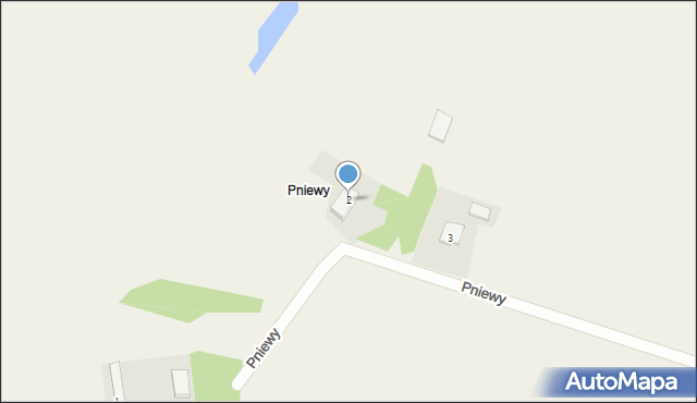 Pniewy, Pniewy, 2, mapa Pniewy