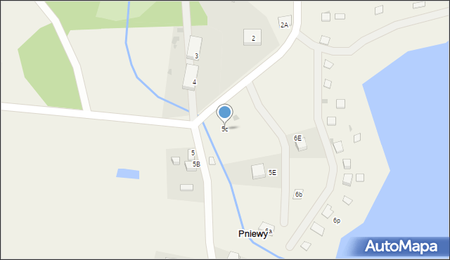 Pniewy, Pniewy, 5c, mapa Pniewy