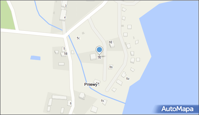 Pniewy, Pniewy, 5E, mapa Pniewy