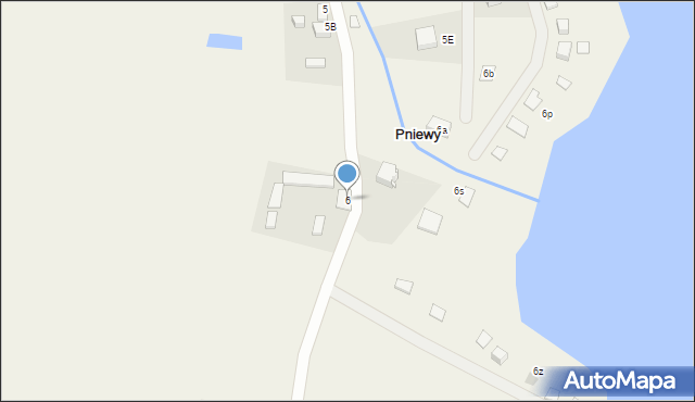 Pniewy, Pniewy, 6, mapa Pniewy