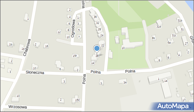 Bardo, Polna, 18, mapa Bardo