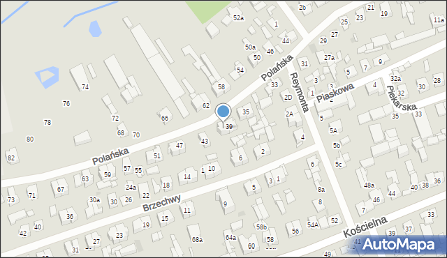 Białobrzegi, Polańska, 41, mapa Białobrzegi
