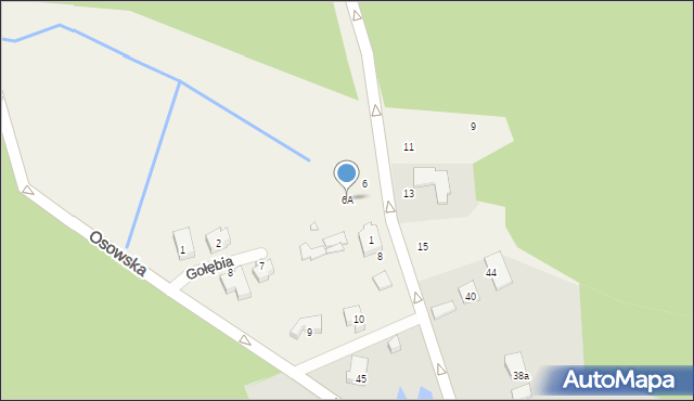 Biedrusko, Poznańska, 6A, mapa Biedrusko