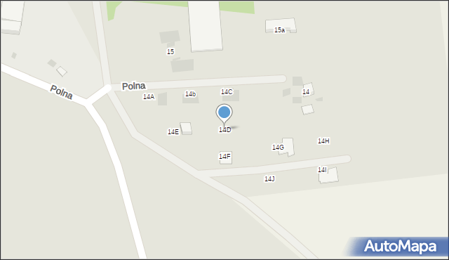 Bobolice, Polna, 14D, mapa Bobolice