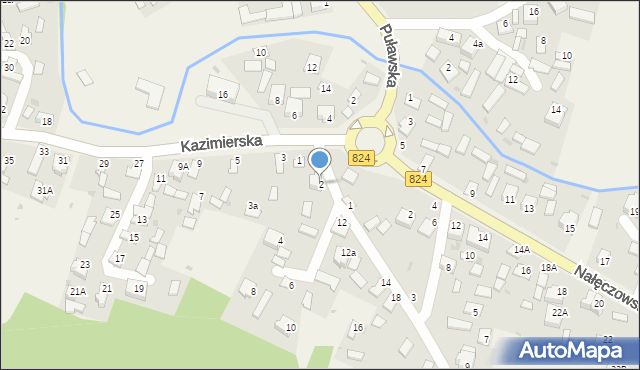 Bochotnica, Podzamcze, 2, mapa Bochotnica