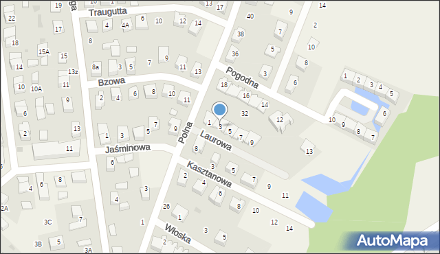Bolszewo, Polna, 34B, mapa Bolszewo