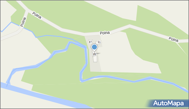 Bolszewo, Polna, 89, mapa Bolszewo