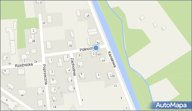 Bolszewo, Północna, 49, mapa Bolszewo