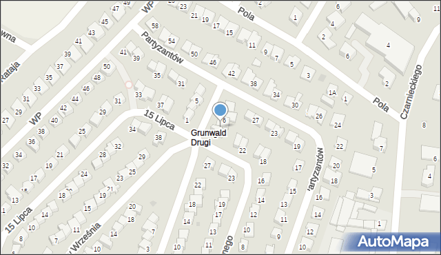 Brodnica, Polskiego Czerwonego Krzyża, 4, mapa Brodnica