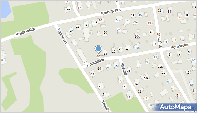 Brodnica, Pomorska, 20, mapa Brodnica